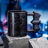 Thumbnail 1 - Black Batarang Handle Batman Mug