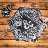 Thumbnail 1 - 750pc Dungeons and Dragons D20 Dice Jigsaw Puzzle