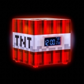 Thumbnail 2 - Minecraft TNT Digital Alarm Clock with Mood Lighting