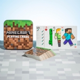 Thumbnail 1 - Minecraft Playing Cards with Storage Tin