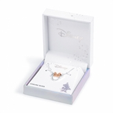 Thumbnail 2 - Sterling Silver Disney Minnie Mouse Silhouette Necklace