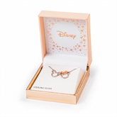 Thumbnail 1 - Sterling Silver Plated Minnie & Mickey Mouse Necklace