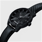 Thumbnail 2 - Police Gents Batman Black Carbon Fiber Strap Watch