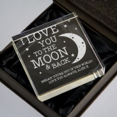 Thumbnail 2 - Personalised I Love You To The Moon Keepsake