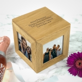 Thumbnail 10 - Personalised Photo Cube Keepsake Box | Find Me A Gift