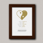 Thumbnail 5 - Personalised Yin & Yang Heart Print