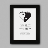 Thumbnail 7 - Personalised Yin & Yang Heart Print