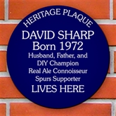 Thumbnail 4 - Personalised Spoof Blue Heritage Plaque