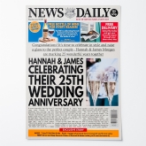 Thumbnail 4 - Personalised "Anniversary" Newspaper Front Page