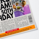 Thumbnail 3 - Personalised "Birthday" Newspaper Front Page