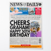 Thumbnail 4 - Personalised "Birthday" Newspaper Front Page