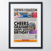 Thumbnail 5 - Personalised "Birthday" Newspaper Front Page