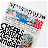 Thumbnail 2 - Personalised "Birthday" Newspaper Front Page