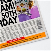 Thumbnail 3 - Personalised "Birthday" Newspaper Front Page