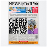 Thumbnail 4 - Personalised "Birthday" Newspaper Front Page