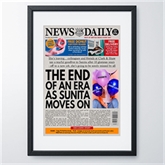 Thumbnail 1 - Personalised "Leaving" Newspaper Front Page