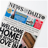 Thumbnail 2 - Personalised "New Home" Newspaper Front Page