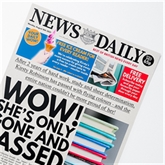 Thumbnail 2 - Personalised "Graduation" Newspaper Front Page