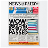 Thumbnail 4 - Personalised "Graduation" Newspaper Front Page
