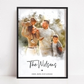 Thumbnail 3 - Personalised Watercolour Style Custom Family Portraits