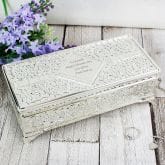 Thumbnail 7 - Antique Style Personalised Silver Plated Jewellery Box