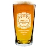 Thumbnail 4 - Sunburst Border Personalised Pint Glass