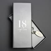 Thumbnail 4 - Personalised Silver 18th Birthday Key