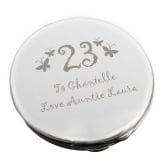 Thumbnail 5 - Personalised 18th Birthday Compact with Butterfly Design