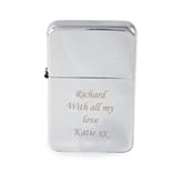 Thumbnail 2 - personalised silver lighter