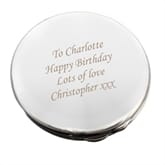 Thumbnail 7 - Personalised Circle Compact Mirror