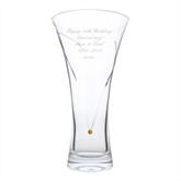 Thumbnail 6 - personalised golden anniversary heart design vase