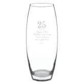 Thumbnail 3 - Personalised 25th Wedding Anniversary Vase