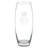 Thumbnail 4 - Personalised Golden Wedding Anniversary Vase