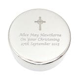 Thumbnail 5 - christening trinket box with rosary beads