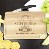 Thumbnail 1 - Personalised Wooden Cheese Board