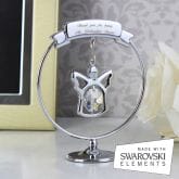 Thumbnail 8 - Personalised Crystal Angel Ornament