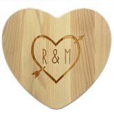 Thumbnail 4 - Personalised Wood Heart Chopping Board
