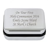 Thumbnail 4 - Personalised Engraved Box With Cross Necklace