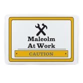 Thumbnail 3 - Personalised Man At Work Sign