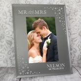 Thumbnail 2 - personalised mr and mrs frame