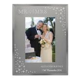 Thumbnail 4 - personalised mr and mrs frame