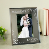 Thumbnail 1 - personalised mr and mrs frame