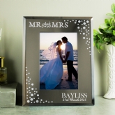 Thumbnail 2 - personalised mr and mrs frame