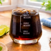 Thumbnail 4 - measures personalised whiskey glass