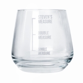 Thumbnail 5 - measures personalised whiskey glass