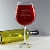 Thumbnail 1 - Personalised Giant Wine Glass