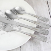 Thumbnail 1 - Children's Cutlery Set - Baby Christening Gift