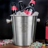 Thumbnail 2 - Personalised Stainless Steel Wedding Ice Bucket