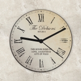 Cherry Kitchen PERSONALIZED Wall Clock GREAT GIFT Country Home Baking Decor 