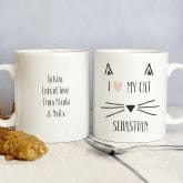 Thumbnail 1 - Personalised Cat Mug